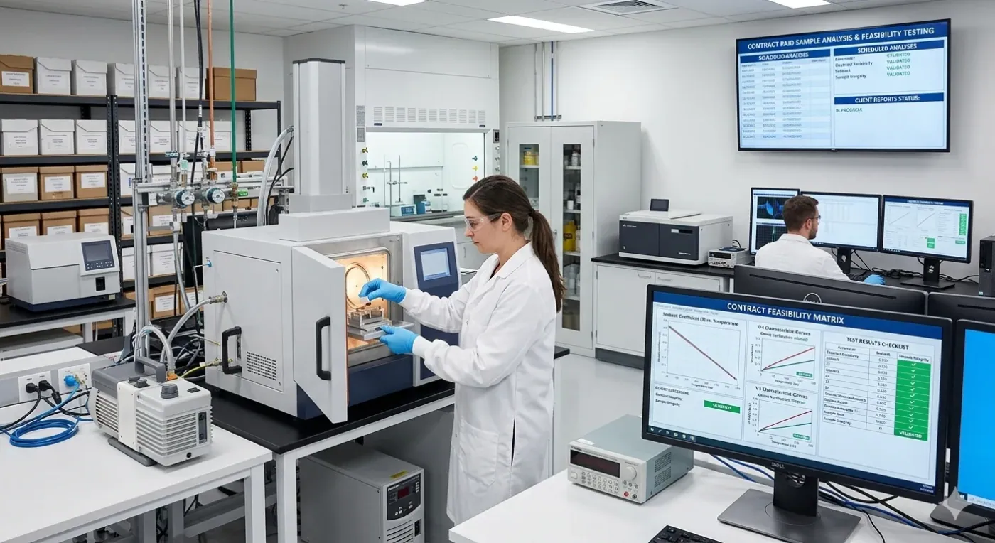 Contract Paid Sample Analysis & Feasibility Testing
